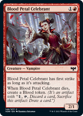 Innistrad: Crimson Vow 146/277 Blood Petal Celebrant