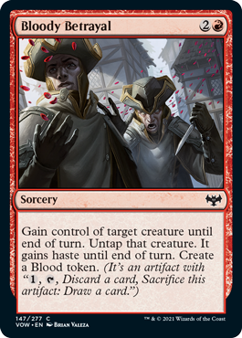 Innistrad: Crimson Vow 147/277 Bloody Betrayal