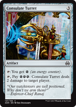 Aether Revolt 147/184 Consulate Turret