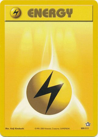 Neo Genesis 109/111 Lightning Energy