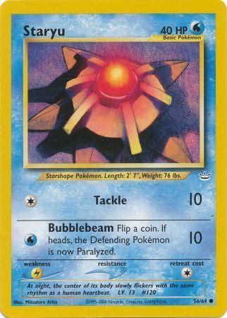 Neo Revelation 056/064 Staryu