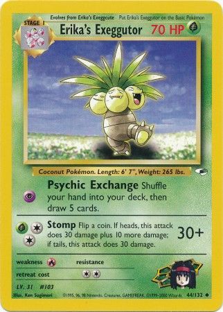 Gym Heroes 044/132 Erika's Exeggutor