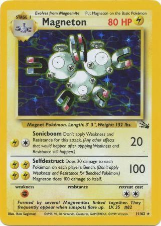 Fossil 11/62 Magneton (Holo)