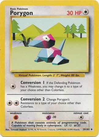 Base Set 039/102 Porygon