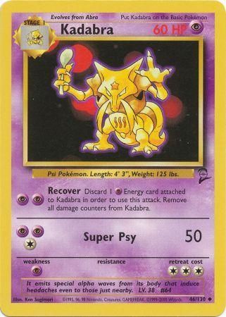Base Set Two 046/130 Kadabra