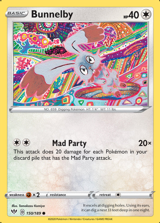 Darkness Ablaze 150/189 Bunnelby