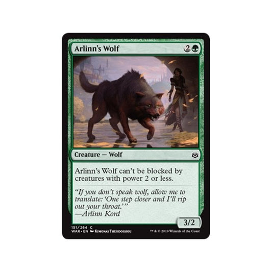 War of the Spark 151/264 Arlinn's Wolf
