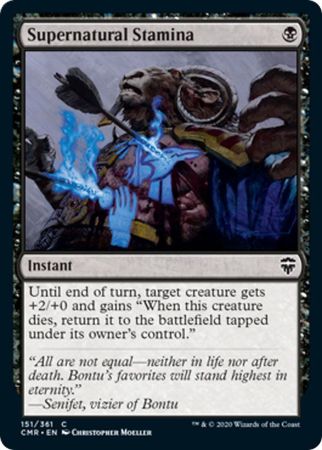 Commander Legends 151/361 Supernatural Stamina