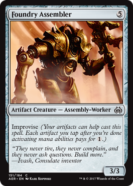 Aether Revolt 151/184 Foundry Assembler