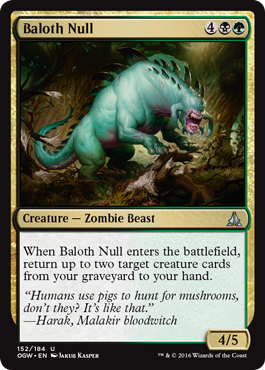 Oath of the Gatewatch 152/184 Baloth Null