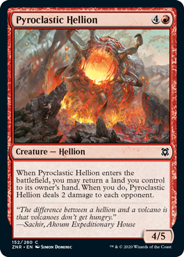 Zendikar Rising 152/280 Pyroclastic Hellion