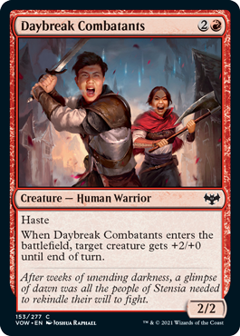 Innistrad: Crimson Vow 153/277 Daybreak Combatants
