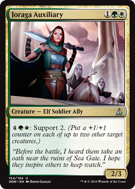 Oath of the Gatewatch 154/184 Joraga Auxiliary