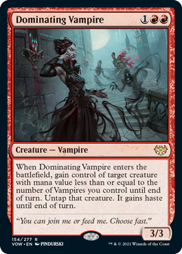 Innistrad: Crimson Vow 154/277 Dominating Vampire