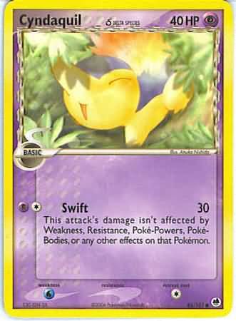 EX Dragon Frontiers 045/101 Cyndaquil