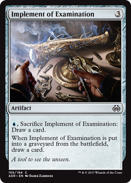 Aether Revolt 156/184 Implement of Examination