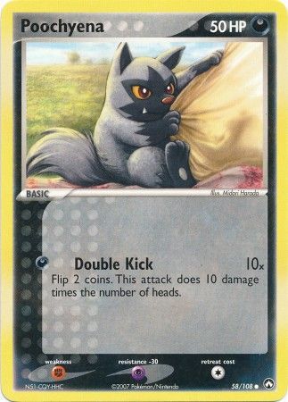 EX Power Keepers 058/108 Poochyena