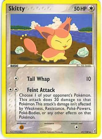 EX Crystal Guardians 041/100 Skitty