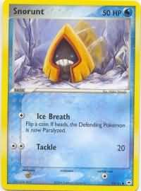 EX Hidden Legends 073/101 Snorunt (Energy Holo)