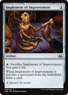 Aether Revolt 158/184 Implement of Improvement