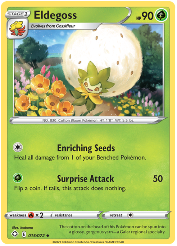 Shining Fates 015/072 Eldegoss