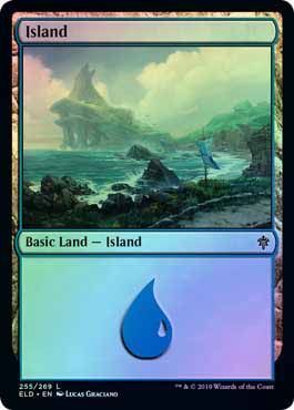 Throne of Eldraine 255/269 Island (Foil)