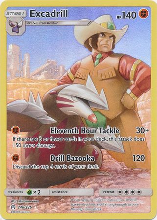 Cosmic Eclipse 246/236 Excadrill (Secret Rare Full Art)