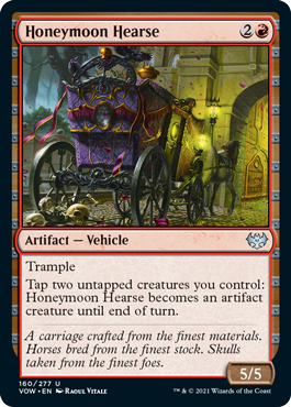 Innistrad: Crimson Vow 160/277 Honeymoon Hearse
