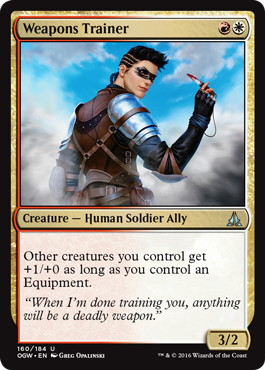 Oath of the Gatewatch 160/184 Weapons Trainer