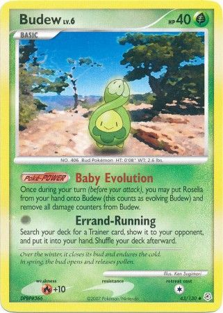 Diamond & Pearl 043/130 Budew