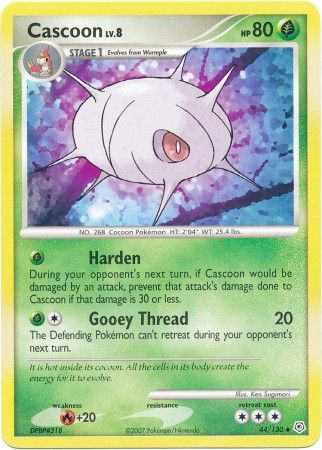 Diamond & Pearl 044/130 Cascoon Lv. 8