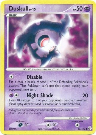 Diamond & Pearl 080/130 Duskull