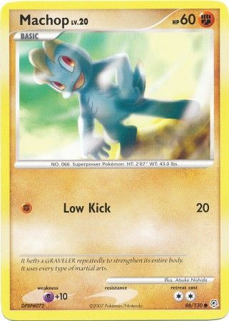 Diamond & Pearl 086/130 Machop