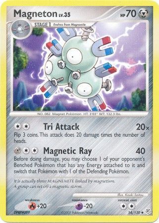 Diamond & Pearl 054/130 Magneton Lv. 35