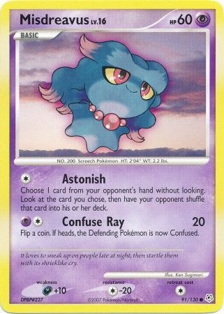 Diamond & Pearl 091/130 Misdreavus
