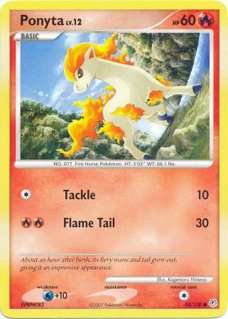 Diamond & Pearl 094/130 Ponyta
