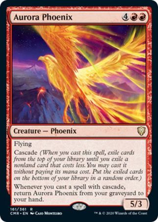 Commander Legends 161/361 Aurora Phoenix