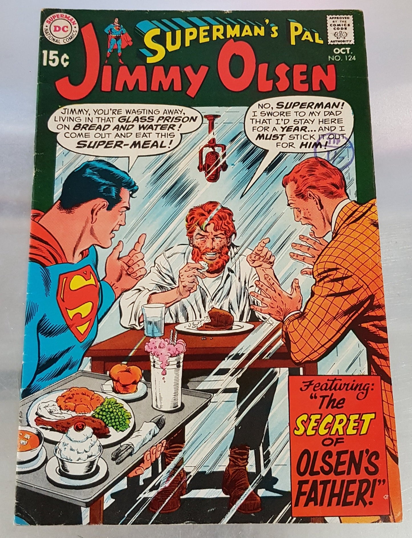 Superman's Pal Jimmy Olsen #124 DC Comics (1955)