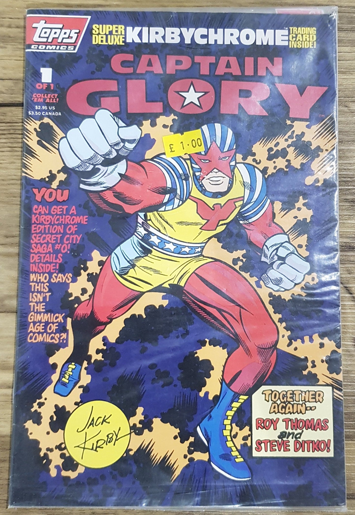 Captain Glory #1 Topps Comics (1993)