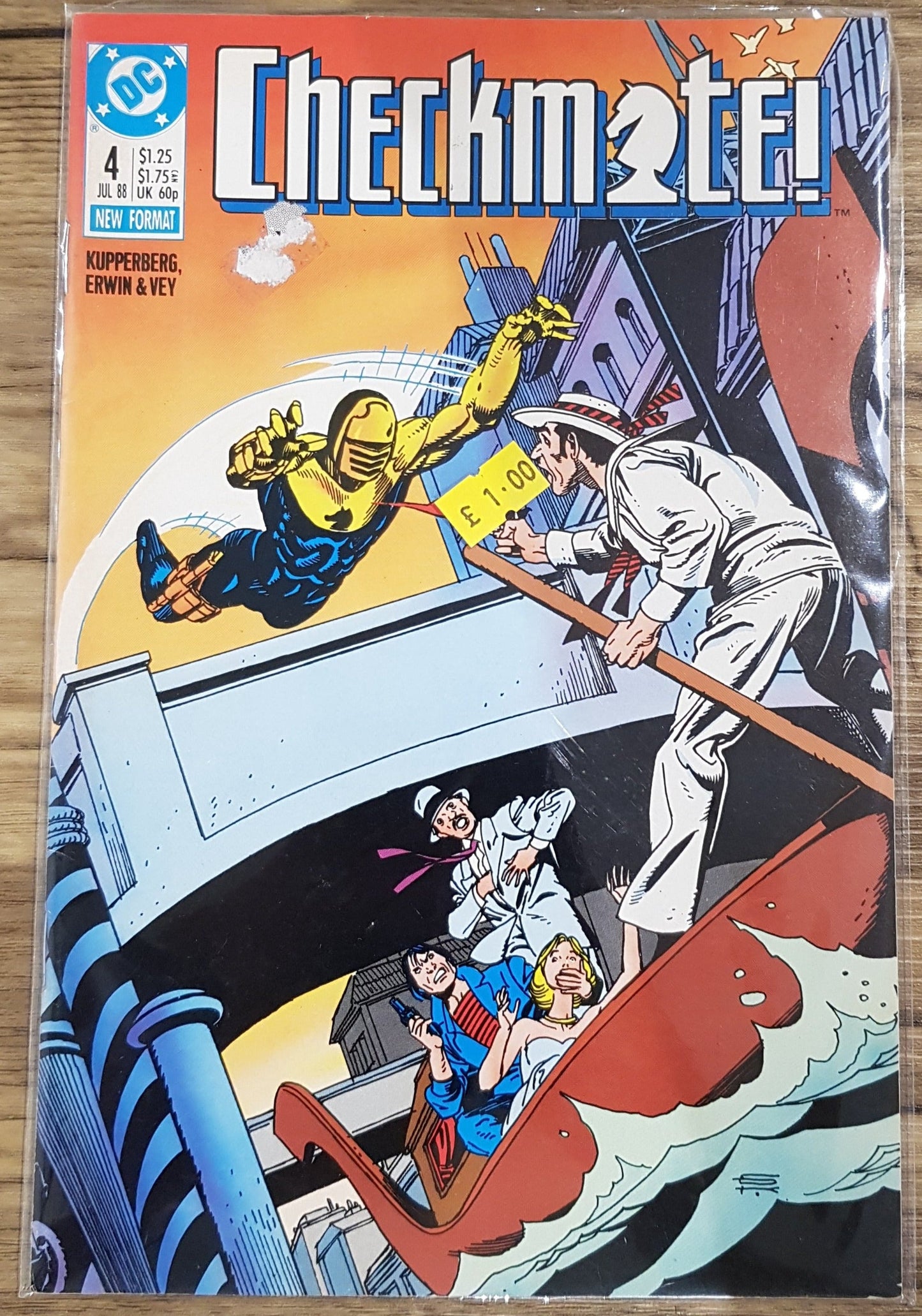 Checkmate #4 DC Comics (1988)