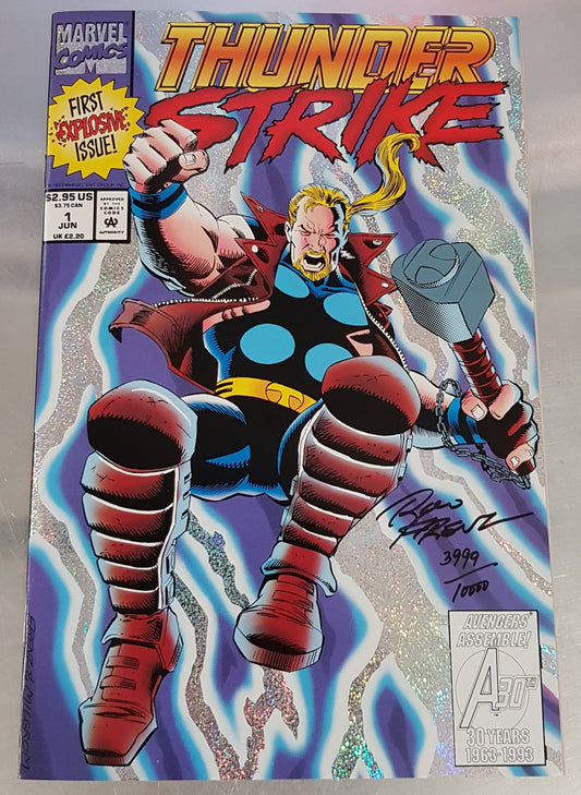 Thunderstrike #1 Marvel Comics (1993)(CH) SIGNED