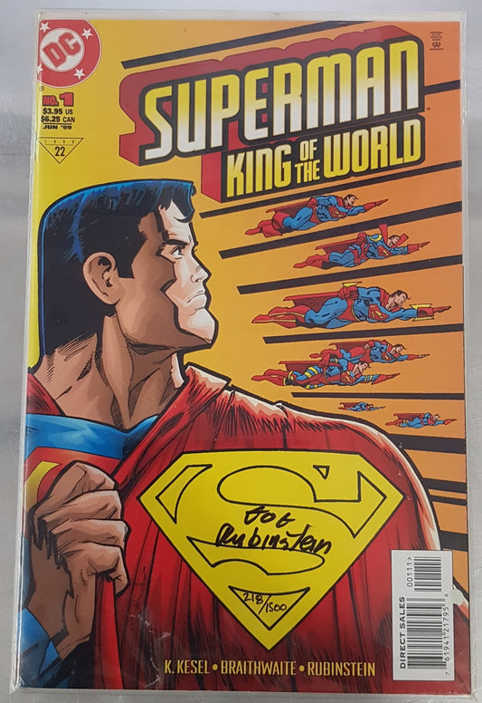 Superman King of the World #1 DC Comics (1999) SIGNED