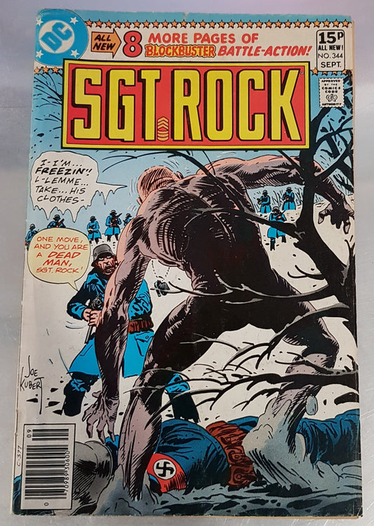 Sgt. Rock #344 DC Comics (1952)