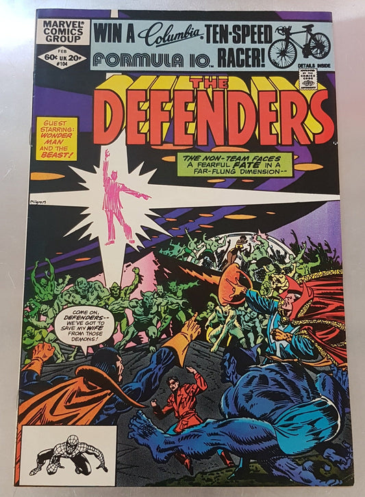 The Defenders #104 Marvel Comics (1972)
