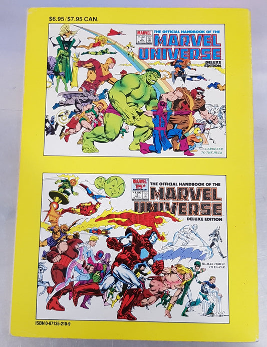 Official Handbook of the Marvel Universe Volume 3