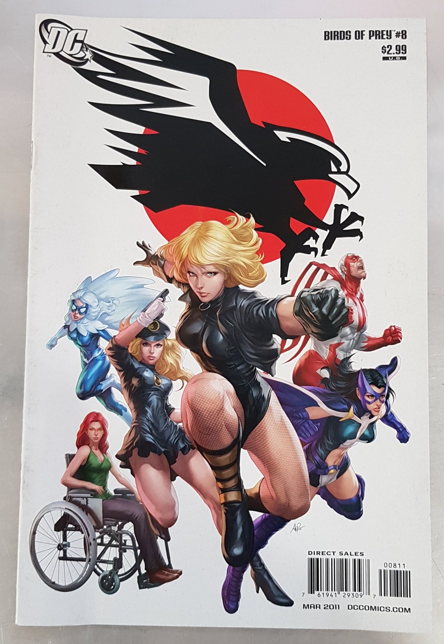 Birds of Prey #8 DC Comics (2010)