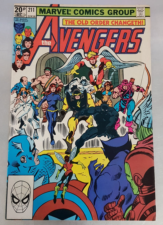 Avengers #211 Marvel Comics (1963)