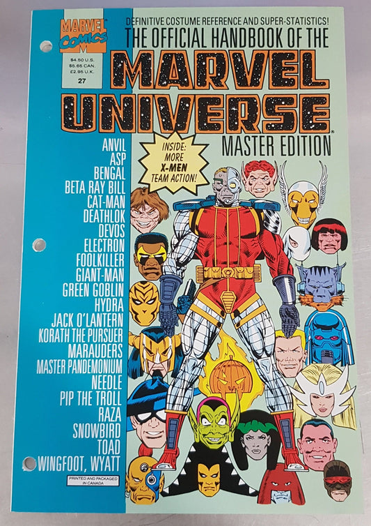 The Official Handbook of the Marvel Universe #27