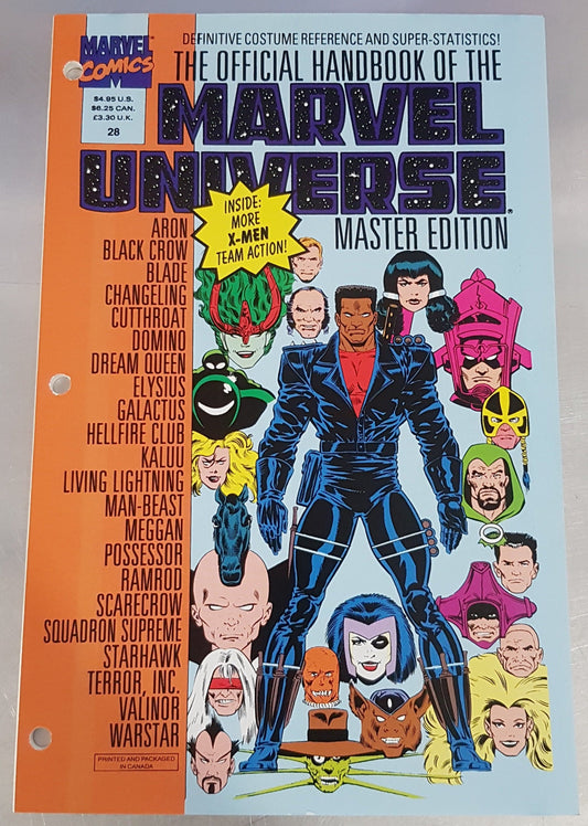 The Official Handbook of the Marvel Universe #28