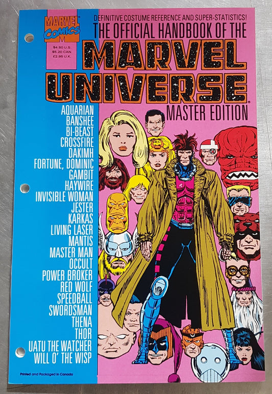 The Official Handbook of the Marvel Universe #21